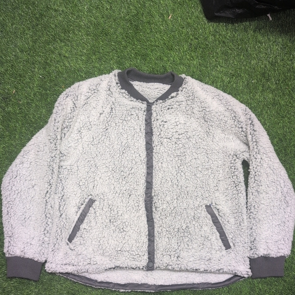 Women's WEAR by Erin Andrews sherpa fleece Jacket Size XXL NWOT